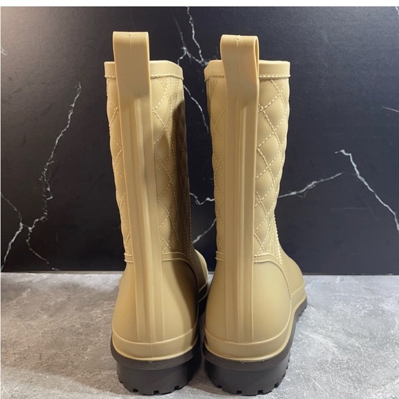 NWOT ☔️ Rain Boots Tan Size EU 40 - Picture 4 of 6
